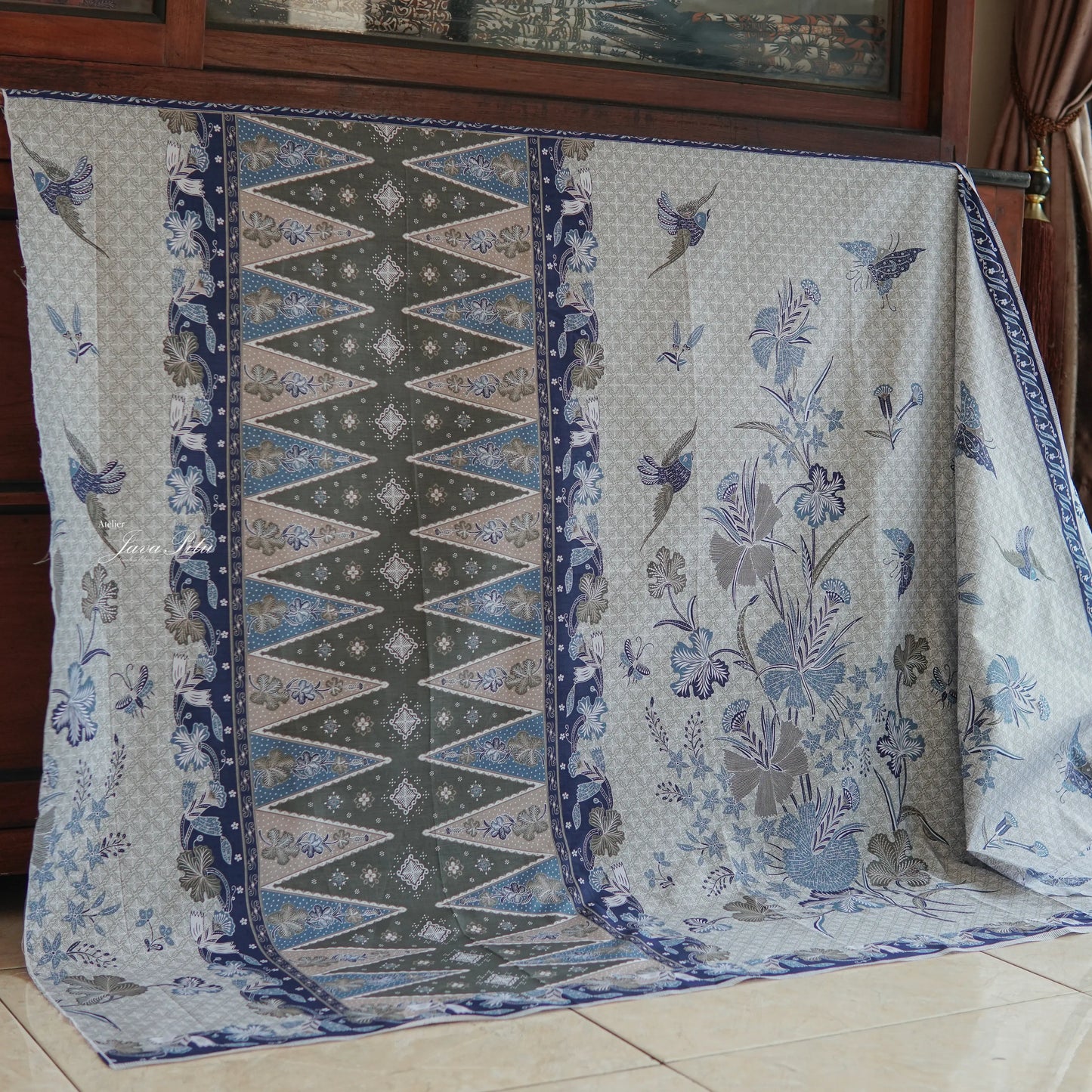 Kain Batik - Kudus Pekalongan - Blue in Blue - JavaPitu
