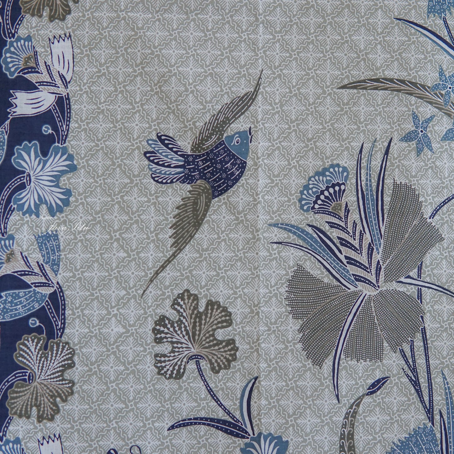 Kain Batik - Kudus Pekalongan - SageBlue - JavaPitu