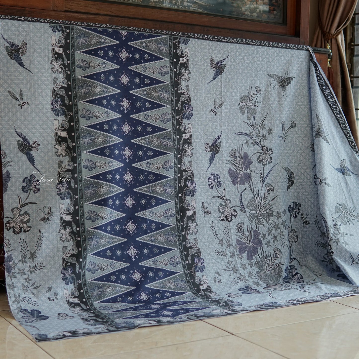 Kain Batik - Kudus Pekalongan - Blue in Blue - JavaPitu