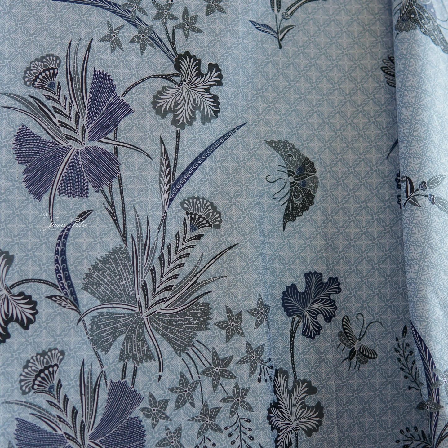 Kain Batik - Kudus Pekalongan - Blue in Blue - JavaPitu