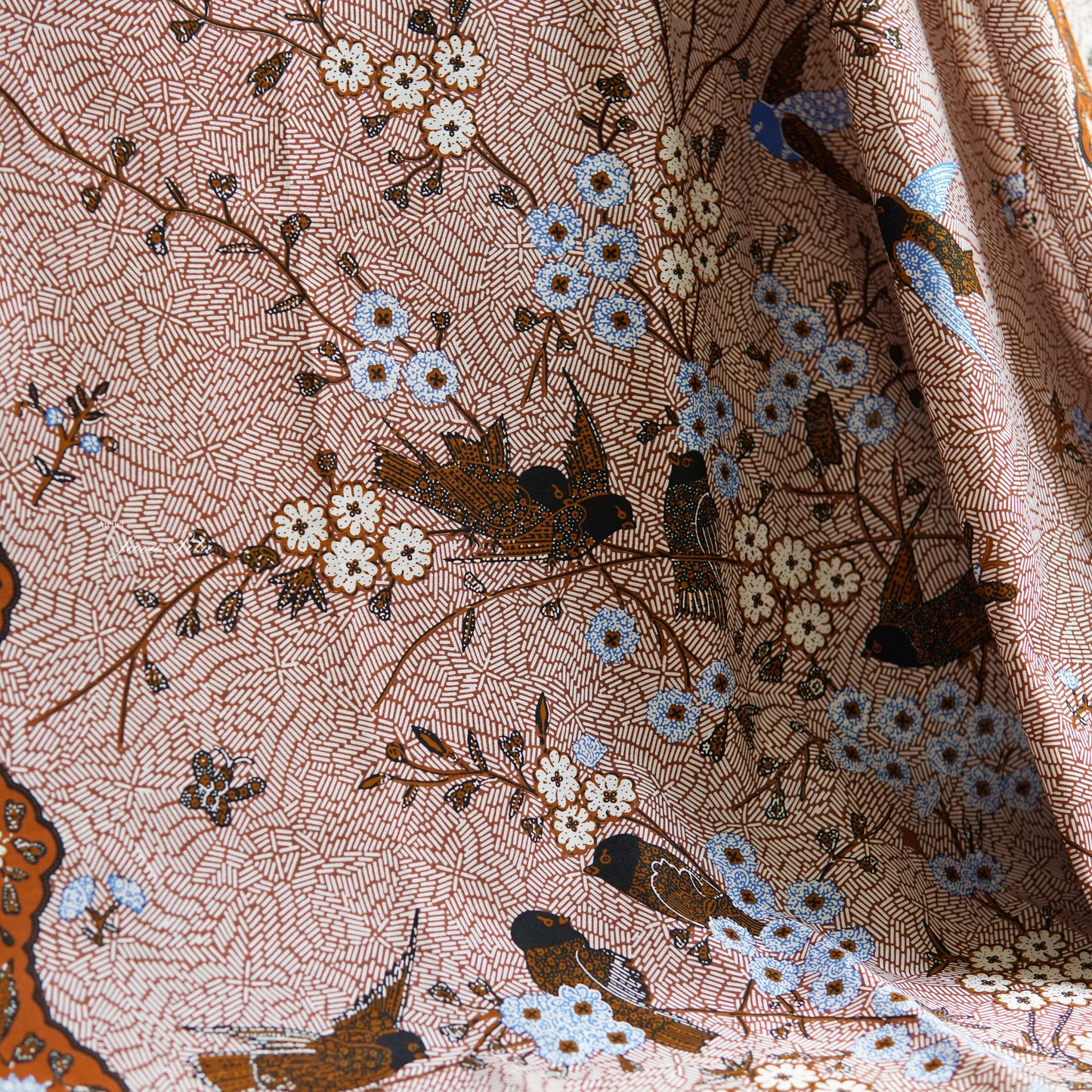 Batik Textile - J.Jans - CinnamonMocha