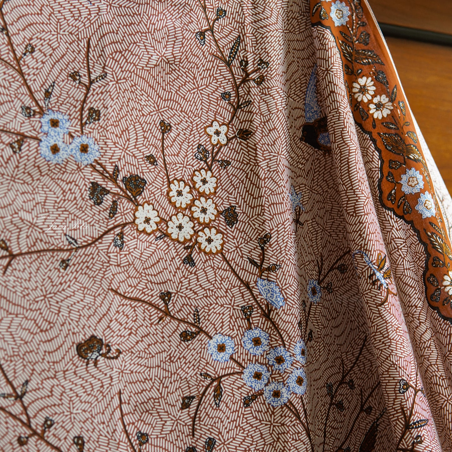 Batik Textile - J.Jans - CinnamonMocha