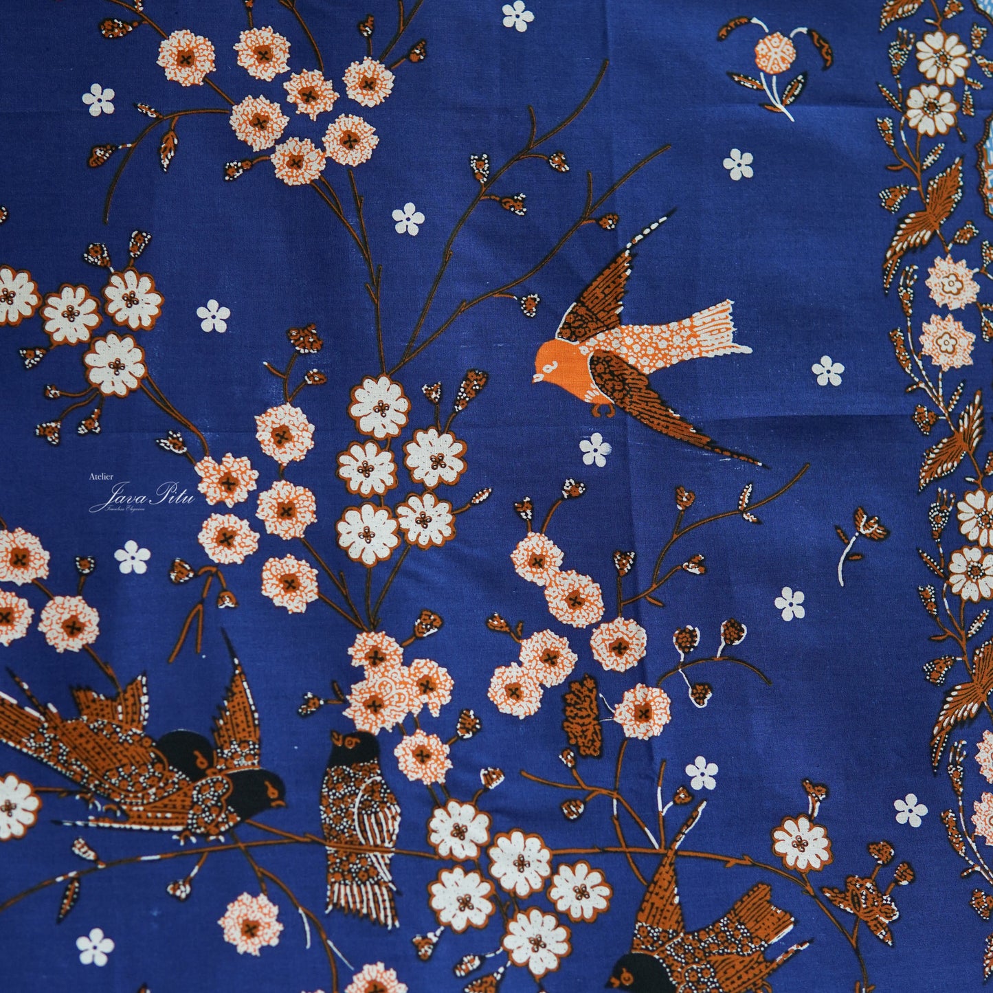 Batik Textile - J.Jans - OceanMist