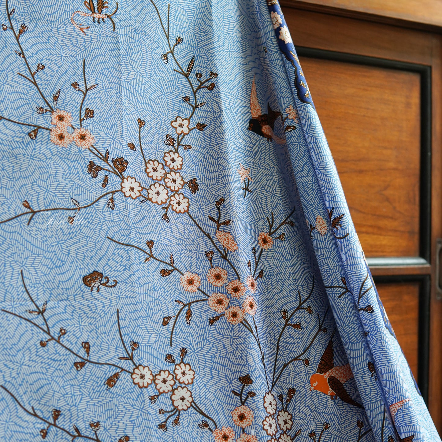 Batik Textile - J.Jans - OceanMist
