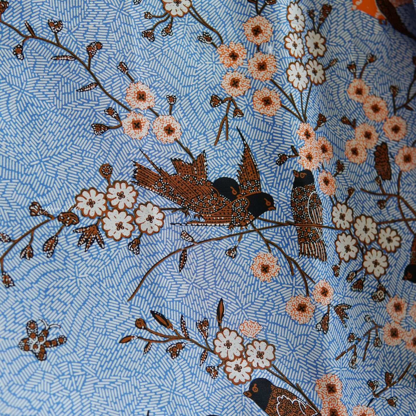 Batik Textile - J.Jans - OceanMist