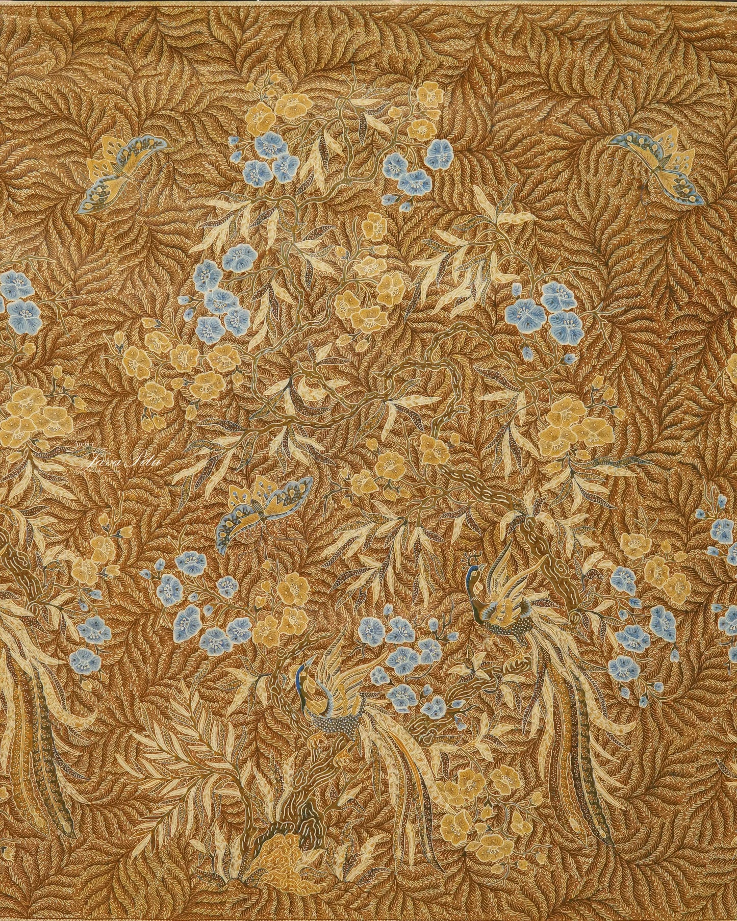 Batik Peranakan Phoenix Signed: Na Swan Hien | Category: Batik Peranakan | Motif: Phoenix | Kedungwuni, circa 1950s Technique: Batik Tulis