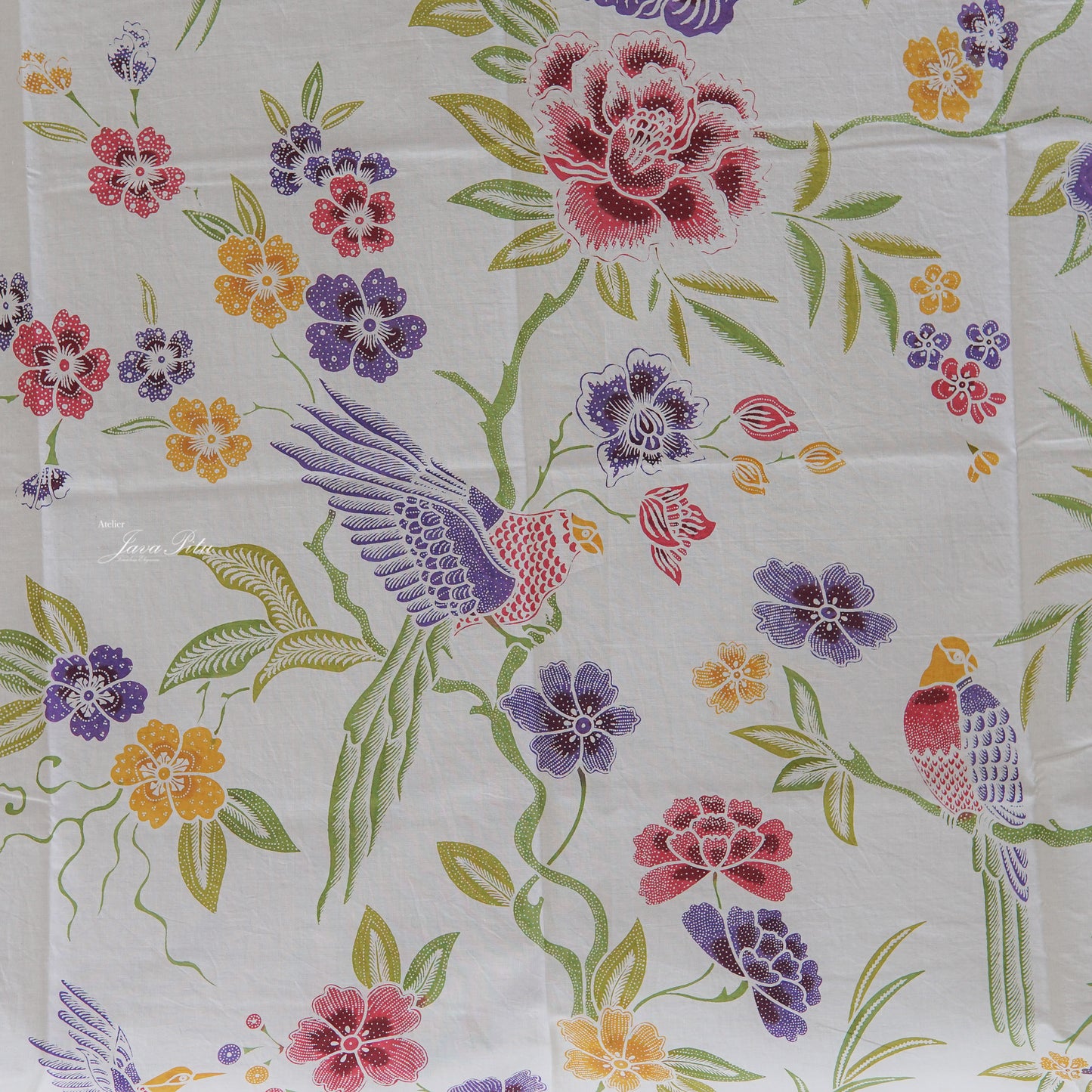 Javapitu - Batik Tulis Kombinasi - LoveBird - RedForest