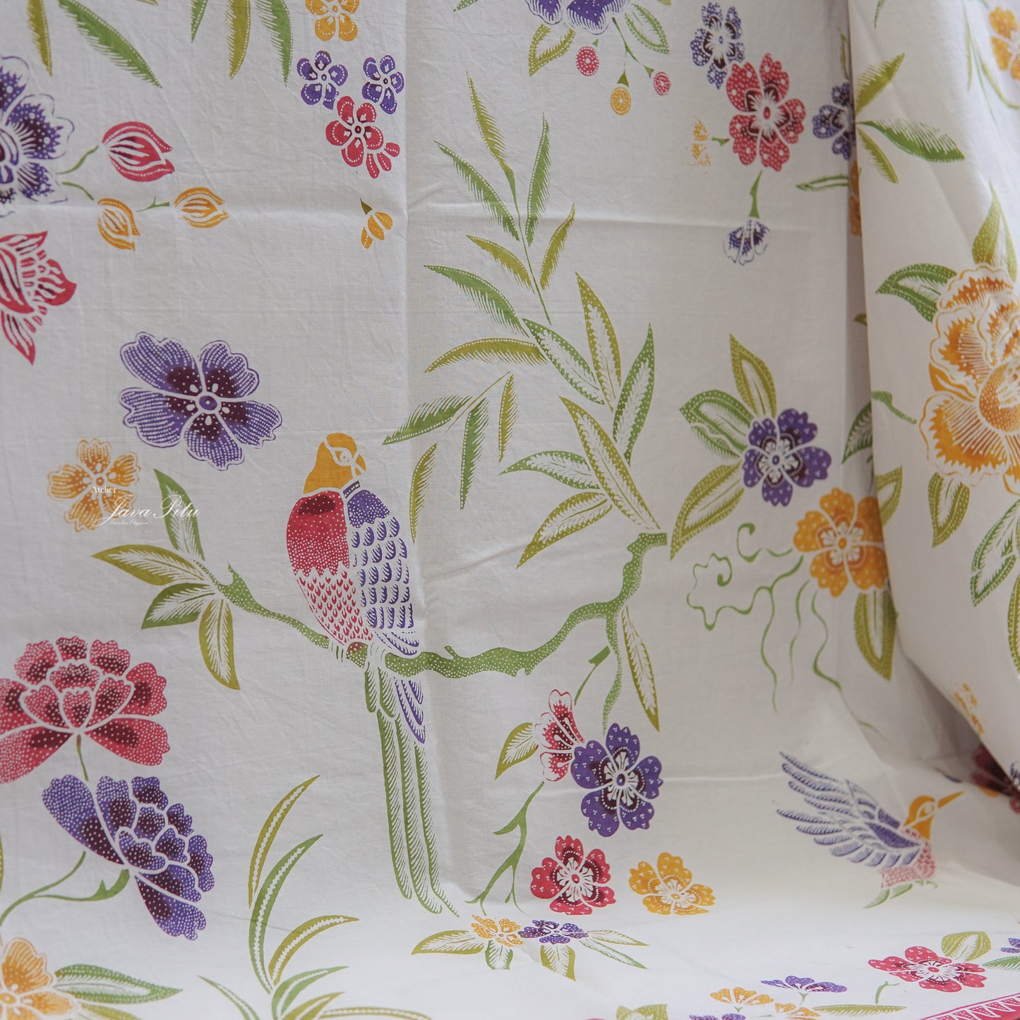 Javapitu - Batik Tulis Kombinasi - LoveBird - RedForest
