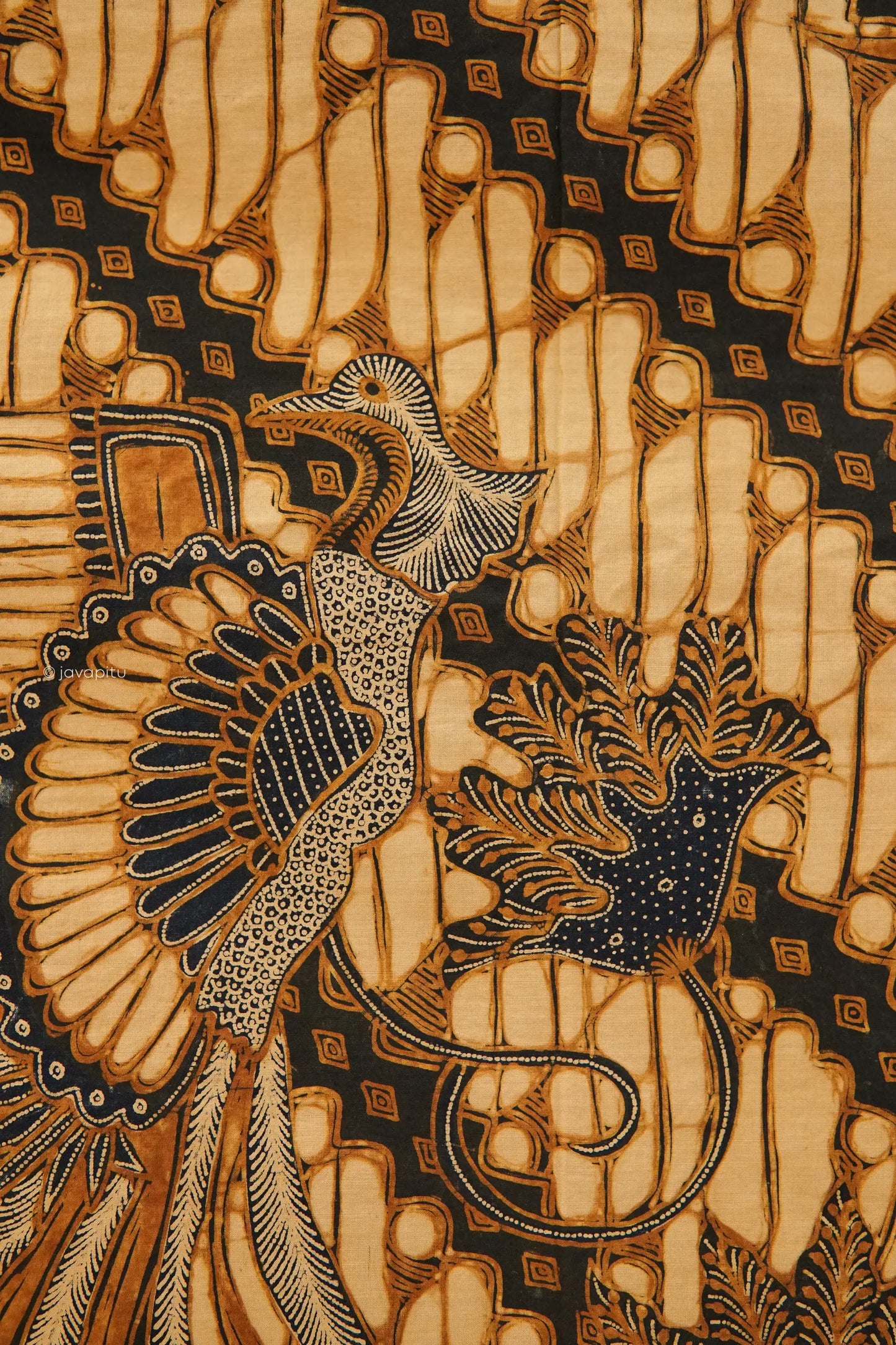 Antique: Batik Solo Natural Dyed, Ca.1950 - Javapitu
