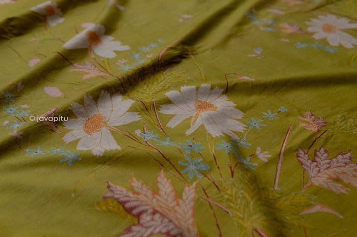 Peranakan: Batik Pekalongan, Ca.1950 - Batik Encim merah dan Hijau