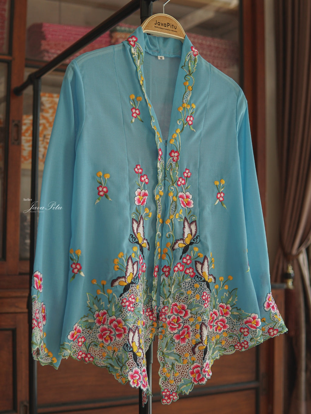 Kebaya Sam Pek Eng Tay - LightBlue - JavaPitu