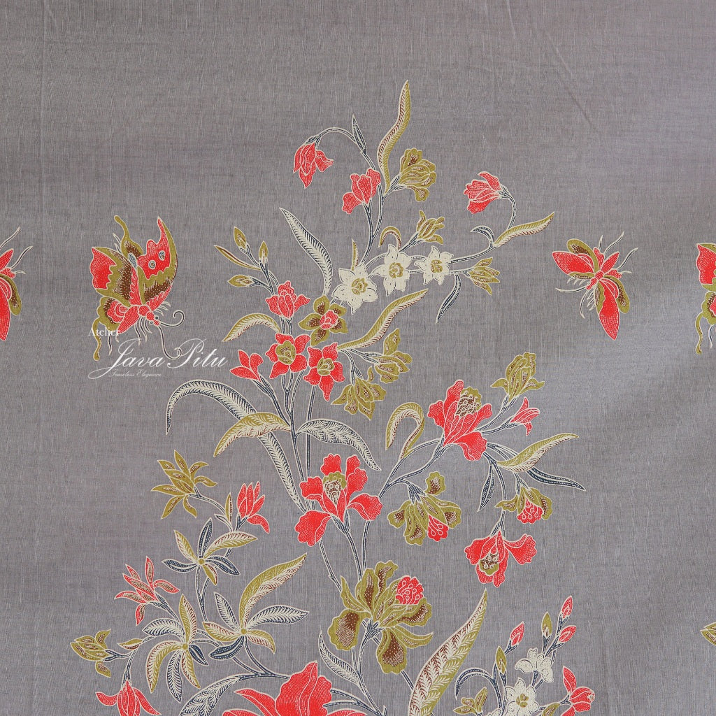 Batik Textile - Anggrek - AmethystMist