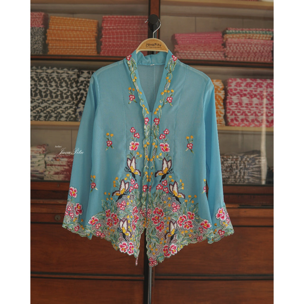 Kebaya Sam Pek Eng Tay - LightBlue - JavaPitu