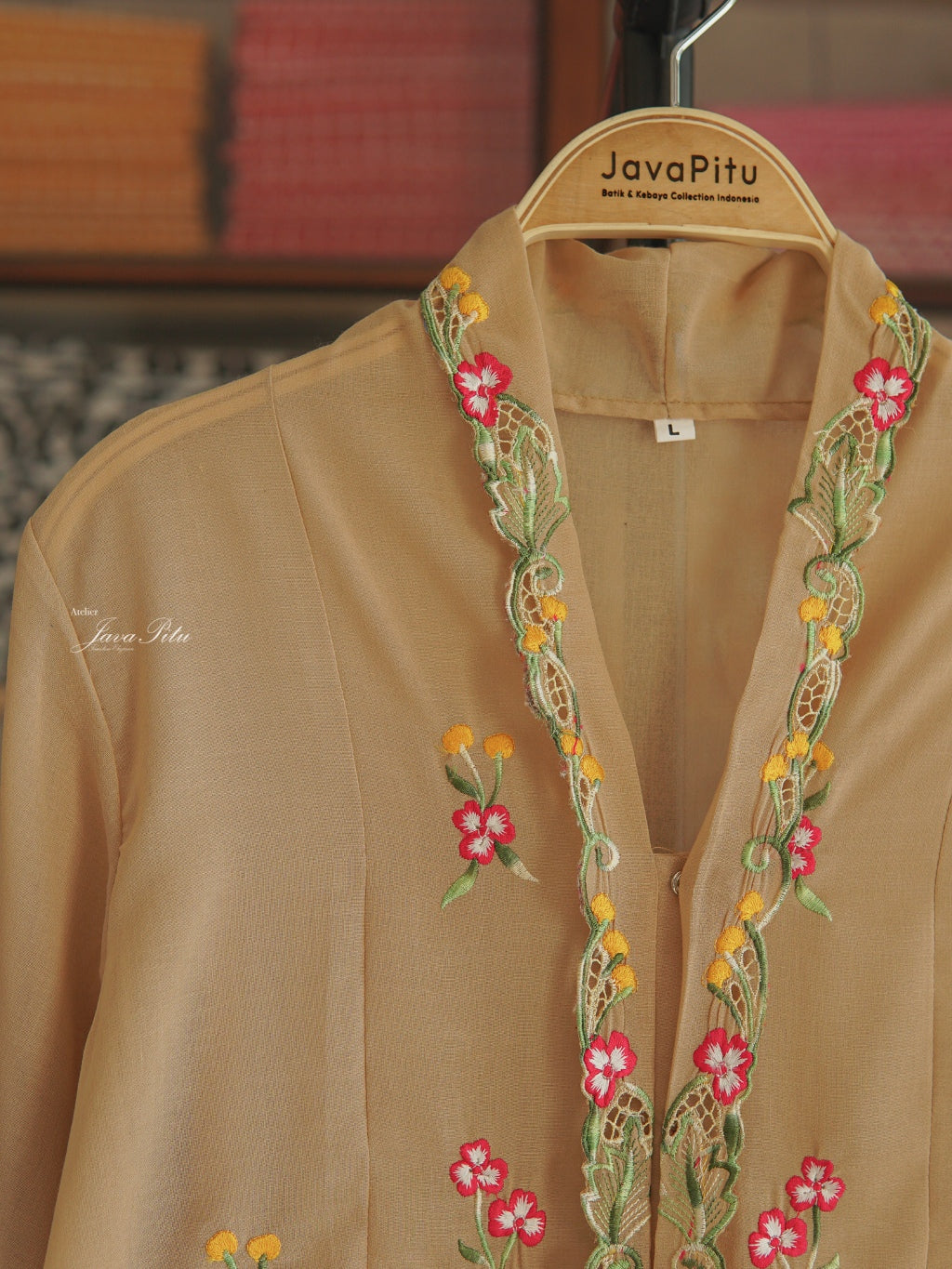 Kebaya Sam Pek Eng Tay - Cinammon - JavaPitu