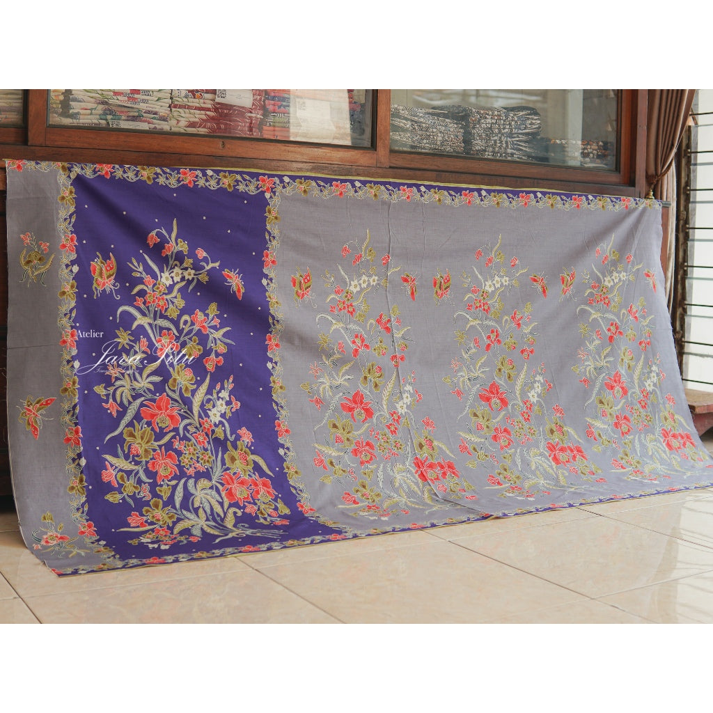 Batik Textile - Anggrek - AmethystMist