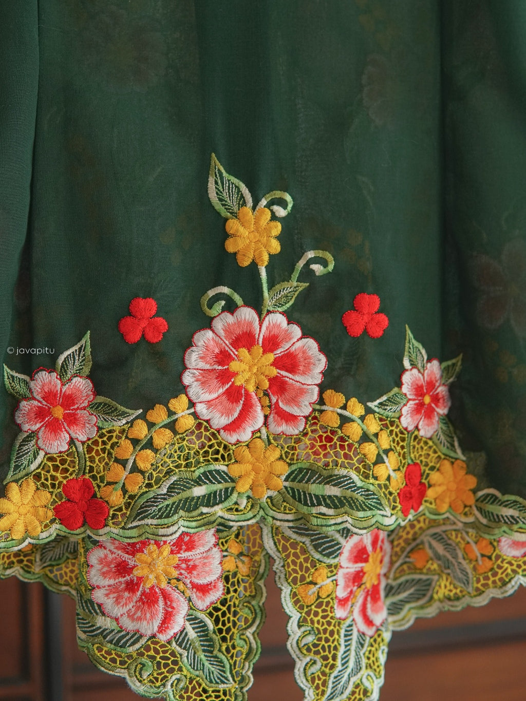 Kebaya Forest Green - JavaPitu