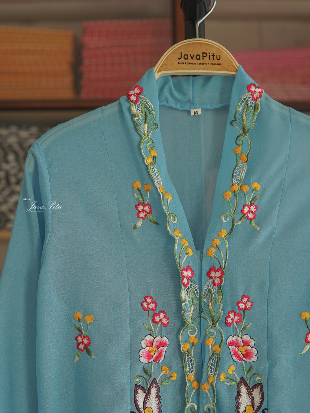 Kebaya Sam Pek Eng Tay - LightBlue - JavaPitu