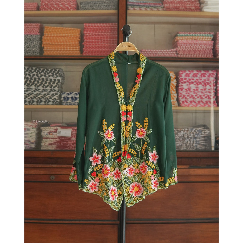 Kebaya Forest Green - JavaPitu