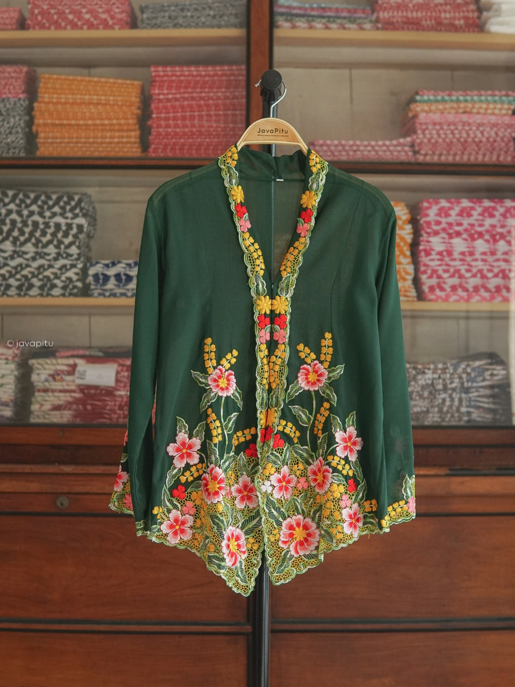 Kebaya Forest Green - JavaPitu