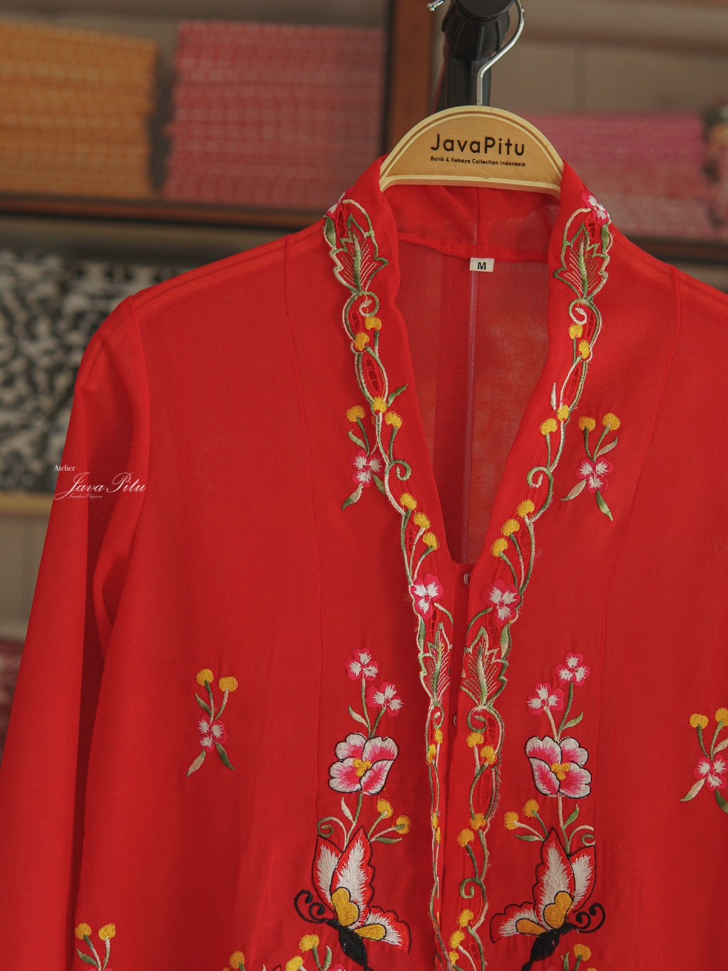Kebaya Sam Pek Eng Tay - RED - JavaPitu