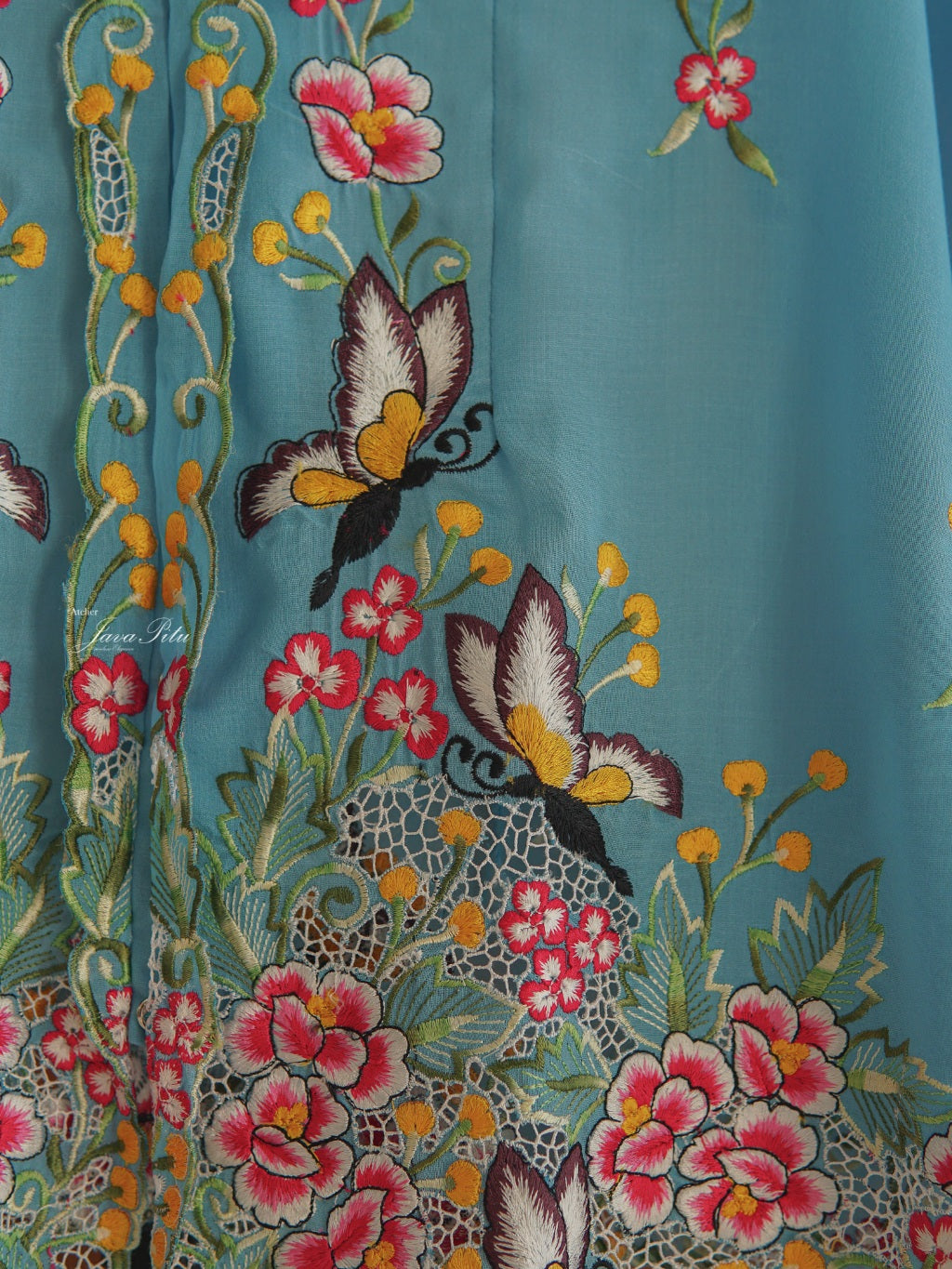 Kebaya Sam Pek Eng Tay - LightBlue - JavaPitu