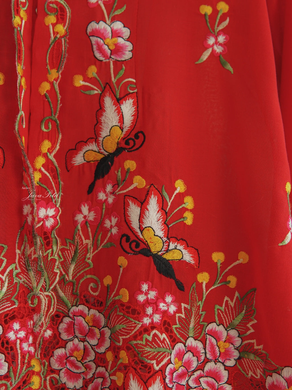 Kebaya Sam Pek Eng Tay - RED - JavaPitu