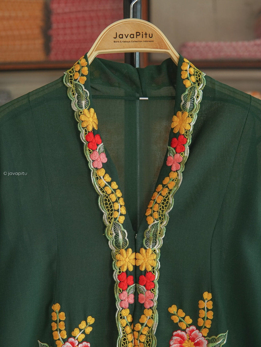 Kebaya Forest Green - JavaPitu