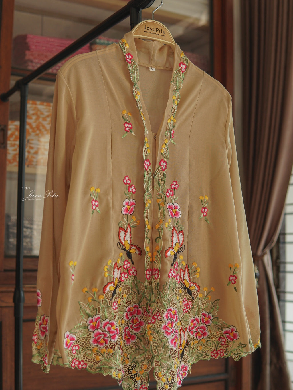 Kebaya Sam Pek Eng Tay - Cinammon - JavaPitu