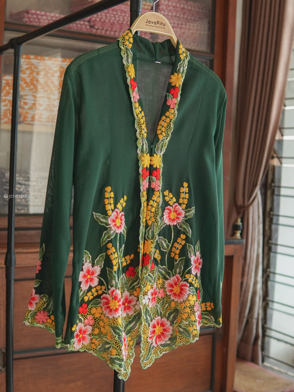 Kebaya Forest Green - JavaPitu