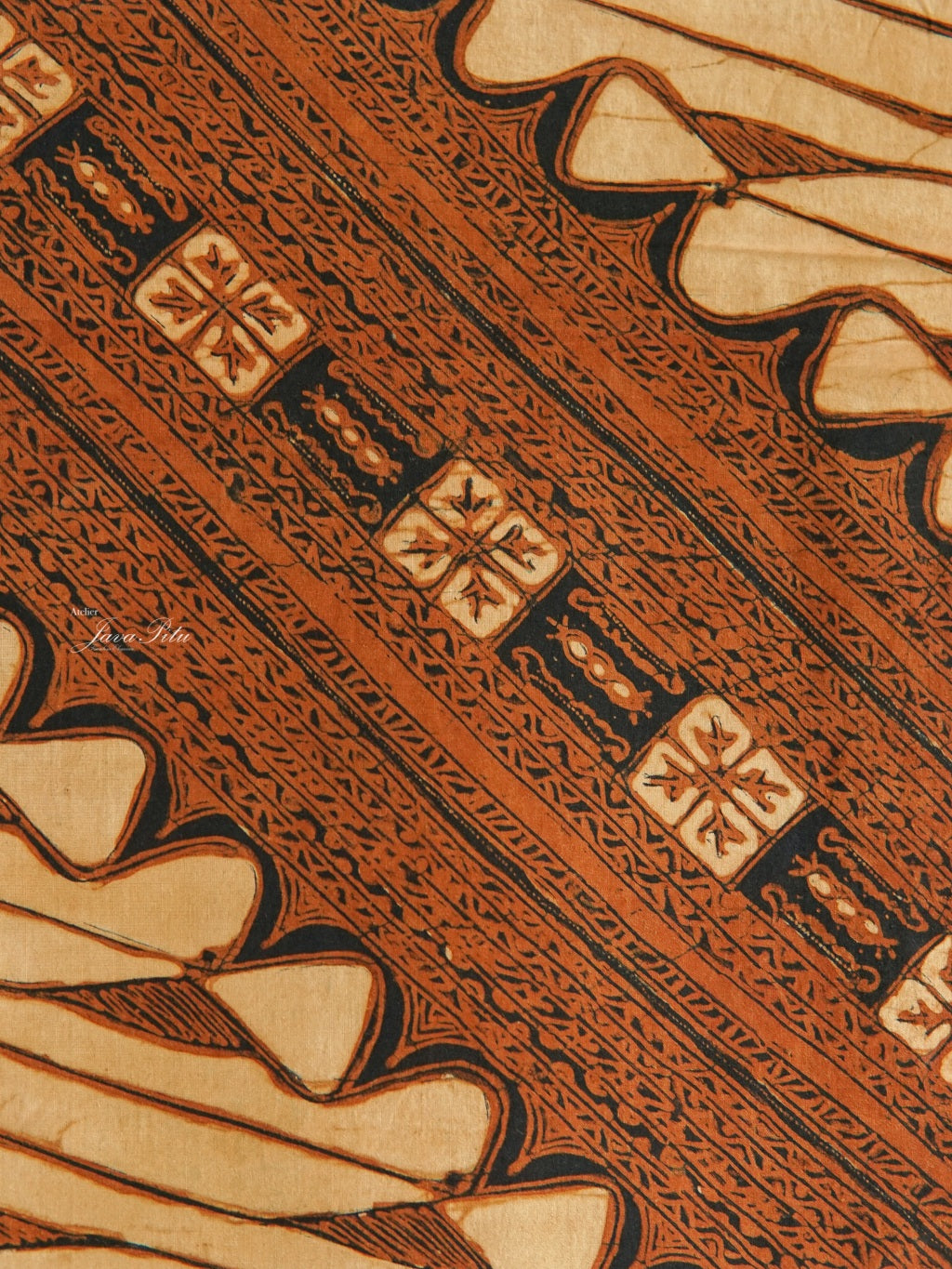 JavaPitu - Batik Tulis Njonjah Hartini - Sogan lawasan - Rujak Senthe Seling Parang