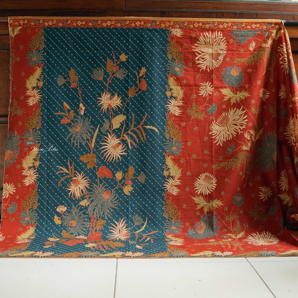 JavaPitu - Kain Batik-Sidoarjo - SeruniBlossom - Chrysargia - Repro Textile