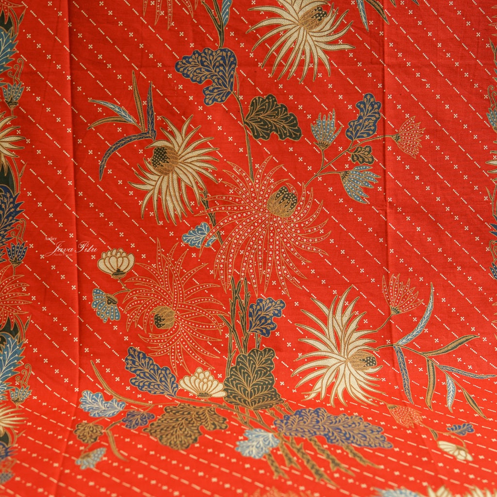JavaPitu - Kain Batik-Sidoarjo - SeruniBlossom - Thalloessa - Repro Textile