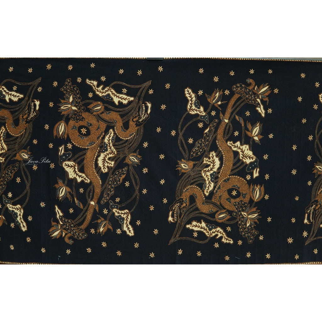 JavaPitu - Batik Tulis Lawasan - Ulo Kembang Lotus - C.1960-1970