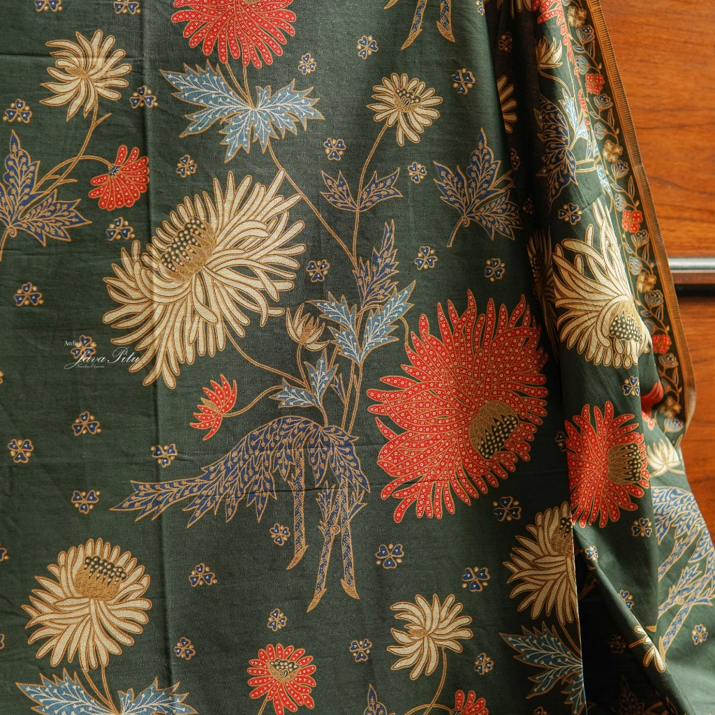 JavaPitu - Kain Batik-Sidoarjo - SeruniBlossom - Thalloessa - Repro Textile