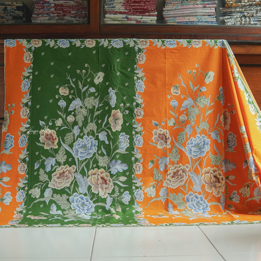 Kain Batik Repro - The Tie Siet SogaFulgur - Pekalongan - JavaPitu