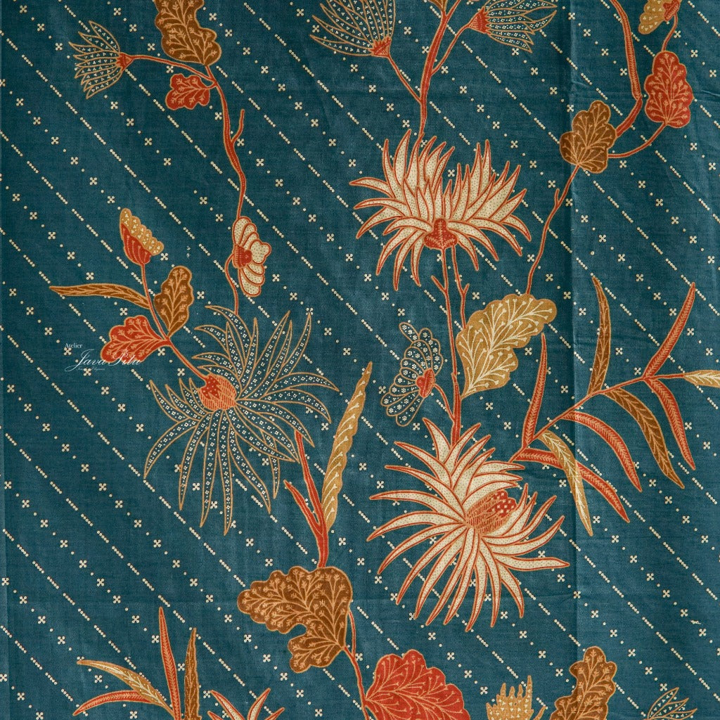 JavaPitu - Kain Batik-Sidoarjo - SeruniBlossom - Chrysargia - Repro Textile