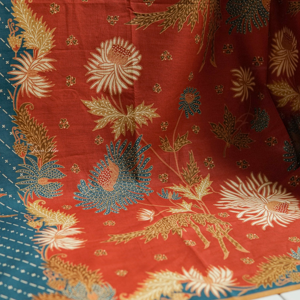 JavaPitu - Kain Batik-Sidoarjo - SeruniBlossom - Chrysargia - Repro Textile