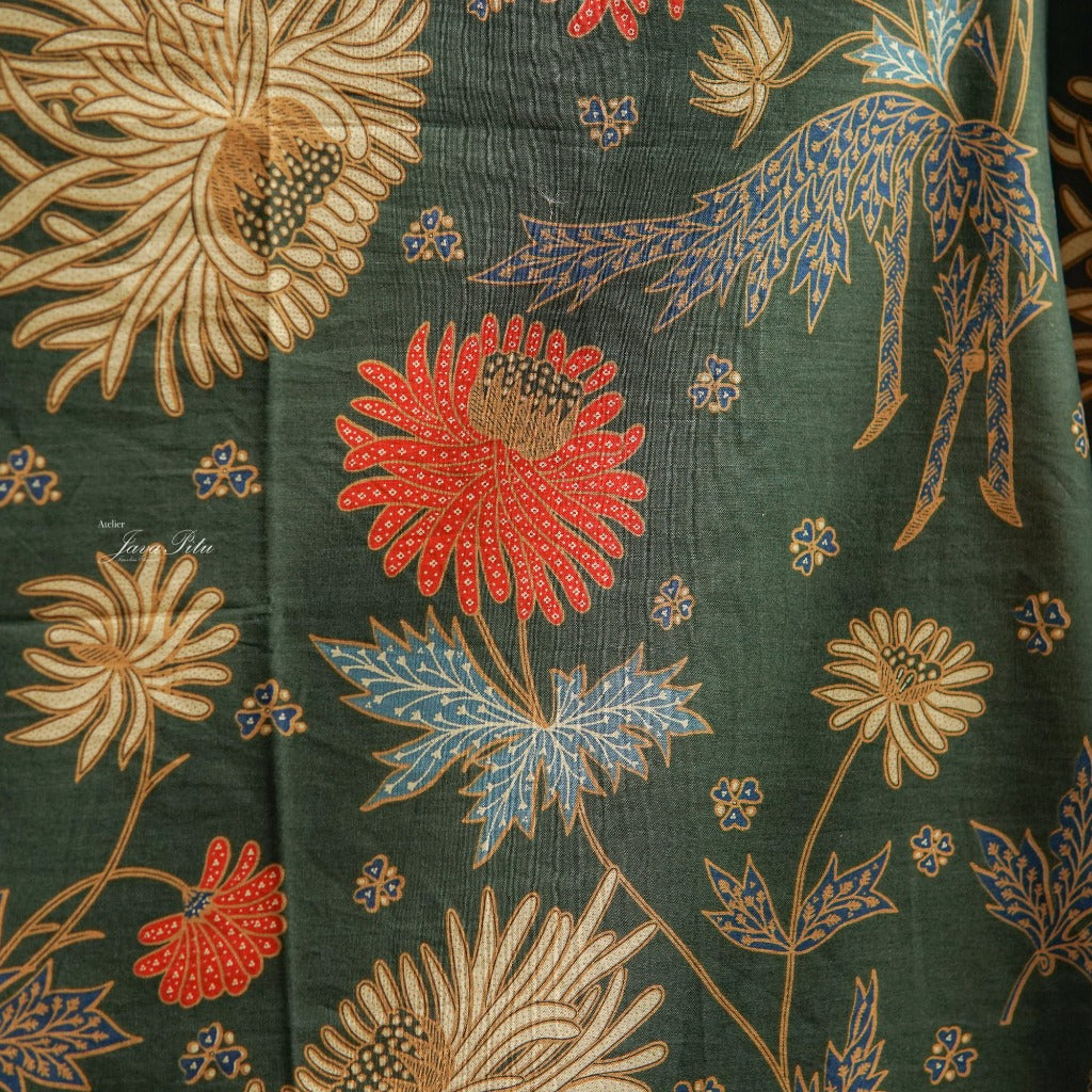 JavaPitu - Kain Batik-Sidoarjo - SeruniBlossom - Thalloessa - Repro Textile