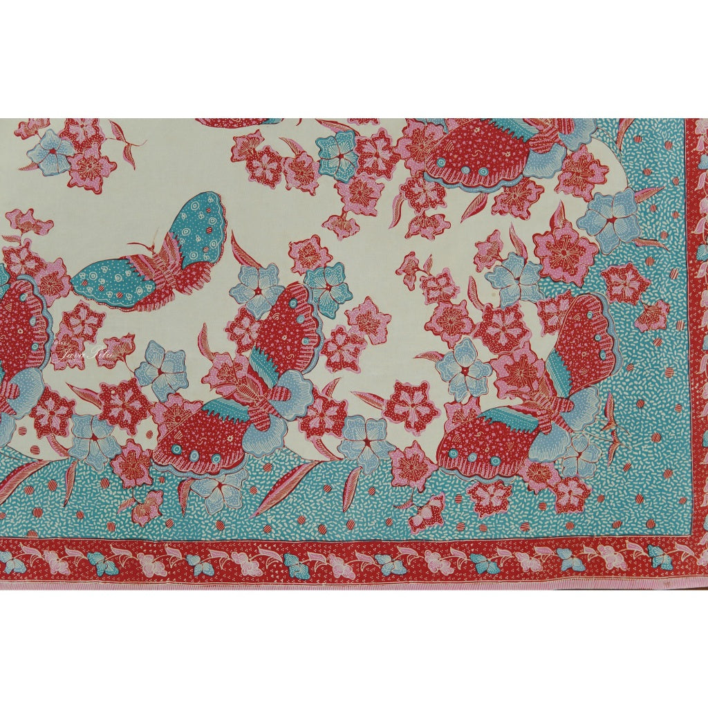 JavaPitu - Batik Tulis Lawasan - Gendongan Hokokai Kupu - C.1970-2000