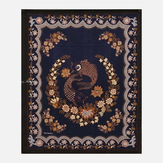 Kain Batik Tulis - Pisces Aureus - Wall Hanging - JavaPitu Signature