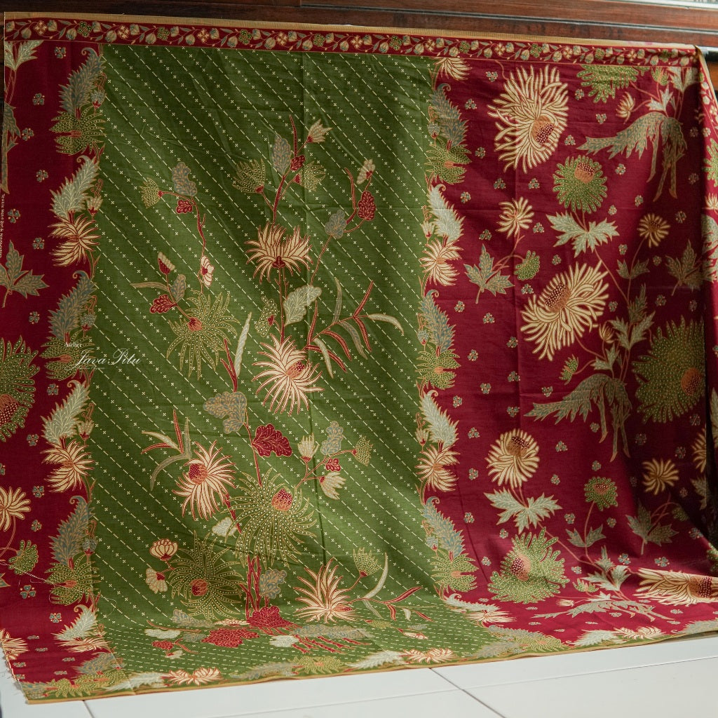 JavaPitu - Kain Batik-Sidoarjo - SeruniBlossom - Thalloessa - Repro Textile