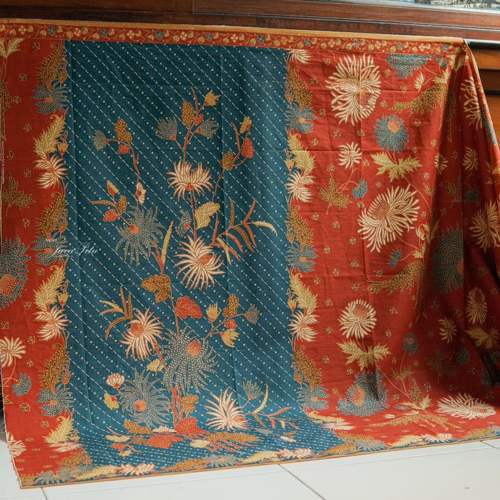 JavaPitu - Kain Batik-Sidoarjo - SeruniBlossom - Chrysargia - Repro Textile
