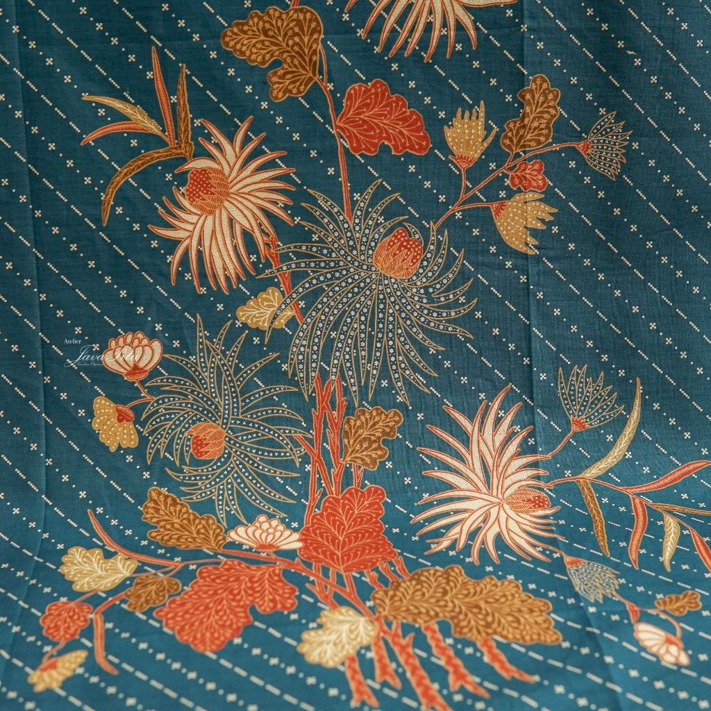 JavaPitu - Kain Batik-Sidoarjo - SeruniBlossom - Chrysargia - Repro Textile