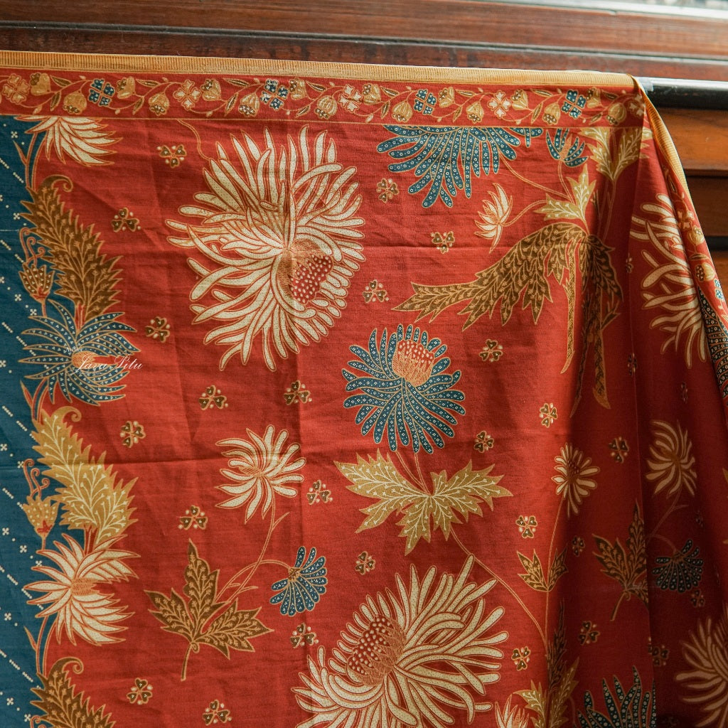 JavaPitu - Kain Batik-Sidoarjo - SeruniBlossom - Chrysargia - Repro Textile