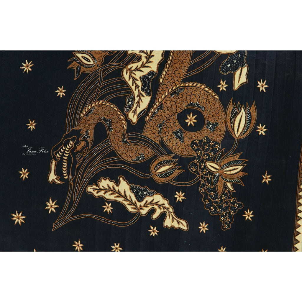JavaPitu - Batik Tulis Lawasan - Ulo Kembang Lotus - C.1960-1970