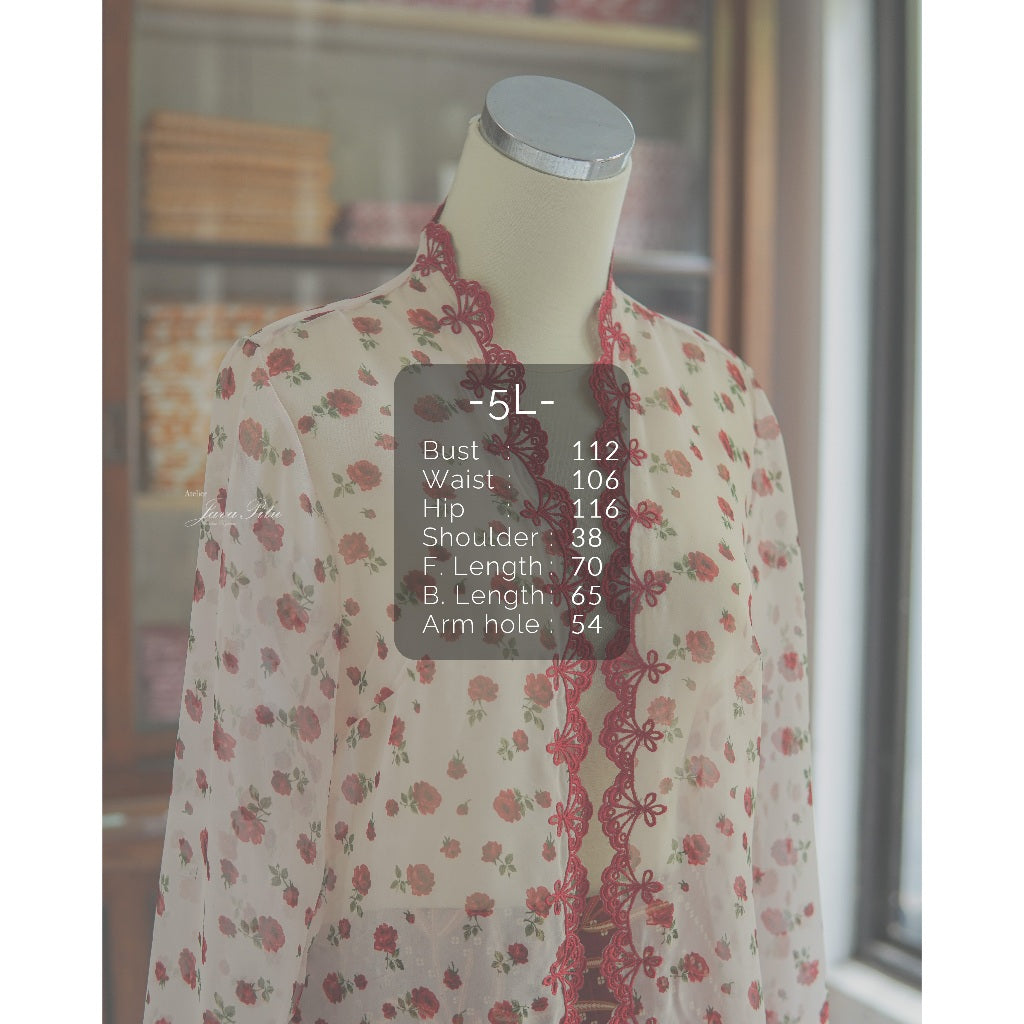 JavaPitu – Kebaya Rosa Gratia – Handmade - 6405