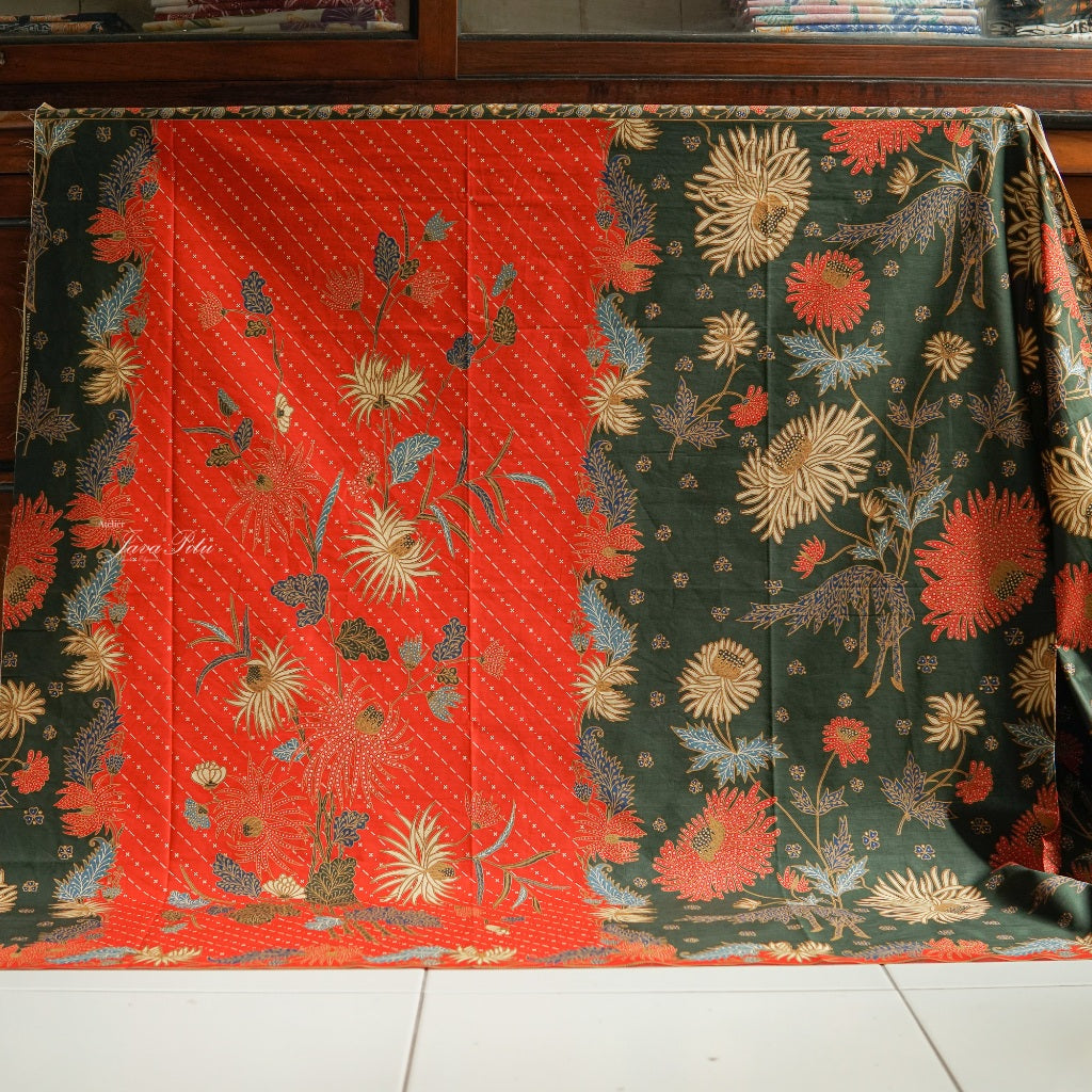 JavaPitu - Kain Batik-Sidoarjo - SeruniBlossom - Thalloessa - Repro Textile