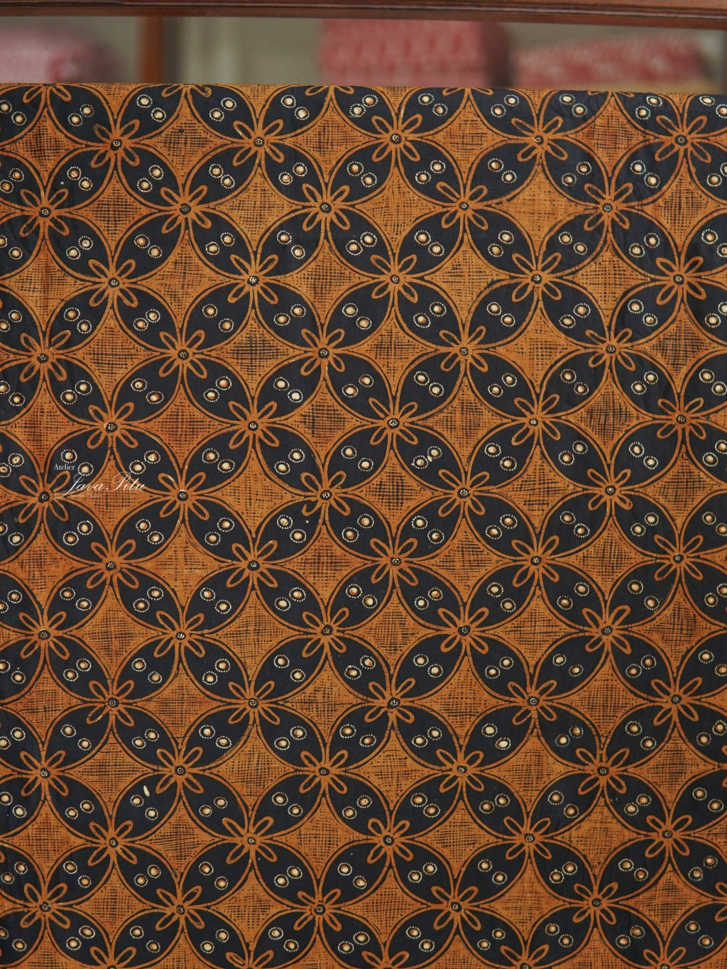 JavaPitu - Batik Tulis Sogan lawasan - Kawung Bintang