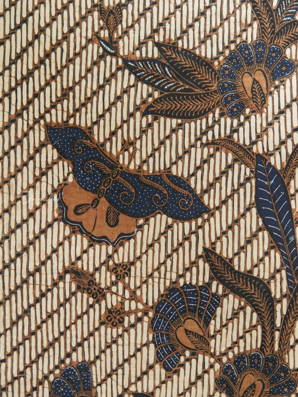 JavaPitu - Batik Tulis Sogan lawasan - Buket Latar Parang Klitik