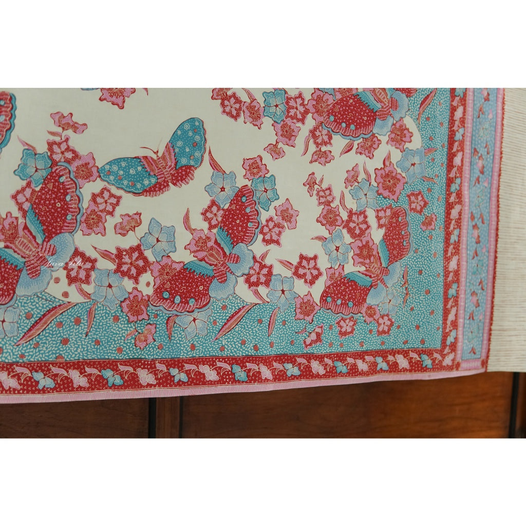 JavaPitu - Batik Tulis Lawasan - Gendongan Hokokai Kupu - C.1970-2000